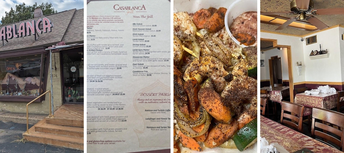 Casablanca Grill Menu